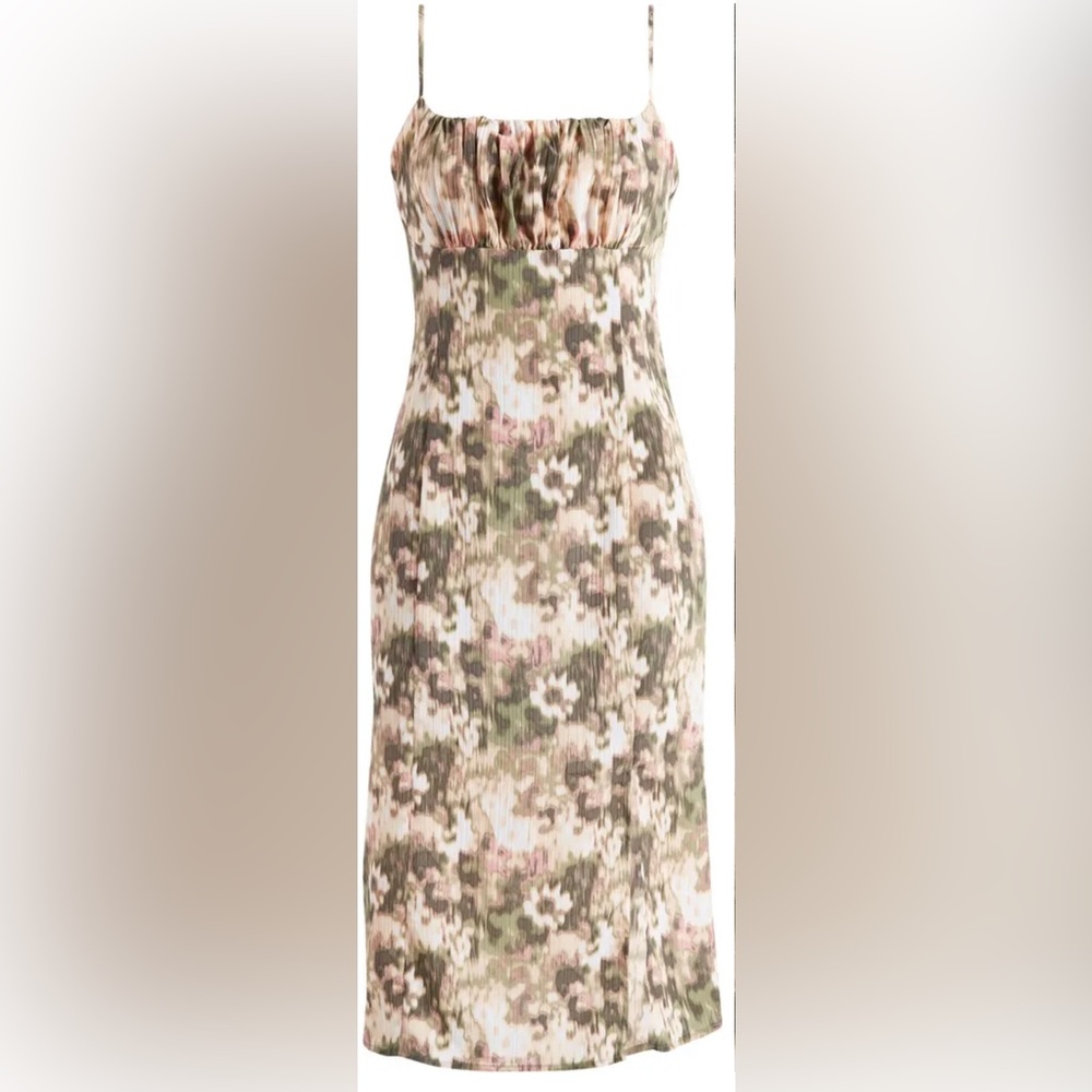 Floral Spaghetti Strap Dress